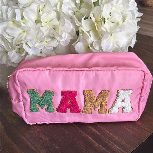Celebrate It Pink Travel Bag with Colorful MAMA Letters - Picture 1 of 3